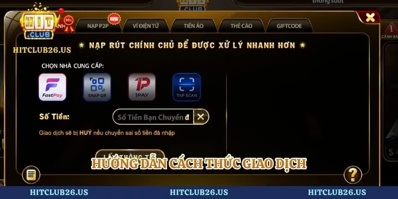 HITCLUB ⭐️ Link Tải Hit Club Đăng Ký/Đăng Nhập Mới Nhất T8/2026 15 Hướng dẫn cách thức giao dịch